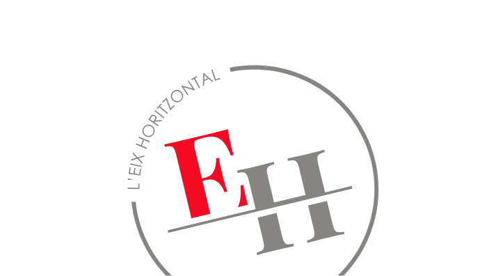 eix horitzontal